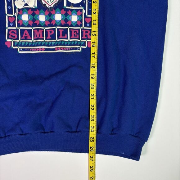 Vintage Gopher Sport Sweatshirt Women's XL Country Sampler Faux Collar Nostalgic - Picture 6 of 15